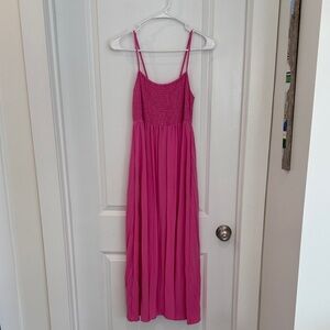 Z Supply Pink Knit Midi Dress Small